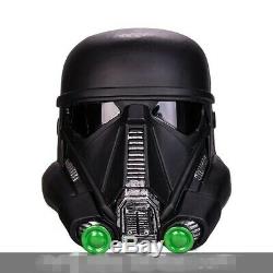 11 Star Wars Death Trooper Black Helmet Halloween Cosplay Full Face Mask PVC