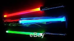 12pcs Led LIGHTSABER sword changes 3 colors realistic STAR WARS like with sound