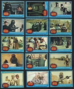 1977 Complete Blue Star Wars Card Set 1-66 no Stickers Excellent