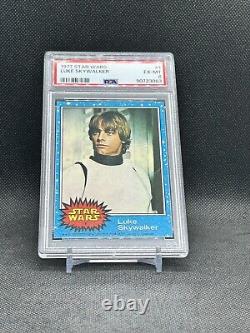 1977 Topps Star Wars Luke Skywalker #1 PSA 6 Series 1