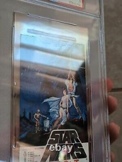 1978 Star Wars A New Hope Japanese Advance Ticket Stub PSA 3 VG Episode IV