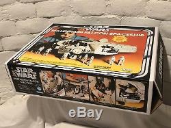 1979 Star Wars Millennium Falcon 100% Complete New Box, Stickers, Instructions