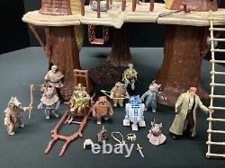 1983 Star Wars Return of the Jedi Ewok Village set COMPLETE