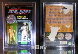 1985 Kenner Star Wars POTF Bossk Unproduced Mock-up MOC