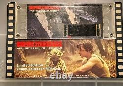 1995 Star Wars Empire Strikes Back 70MM Film Cell Frame Collectibles Lot of 5