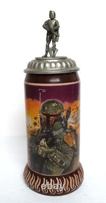 1997 Star Wars Boba Fett lidded stein