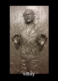 1 STAR WARS prop life-size-han-solo-in-carbonite CAN HANG ON WALL