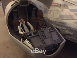 2008 STAR WARS Legacy Collection MILLENNIUM FALCON 2.5 FEET In GREAT CONDITION