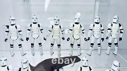 2008 Star Wars Legacy Collection Muunilinst General Kenobi & 10 Clone Troopers