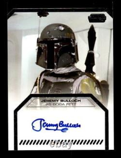 2013 Star Wars Galactic Files 2 Autographs #NNO Jeremy Bulloch EXACT SCAN