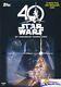 2017 Topps Star Wars 40th Anniversary Exclusive Sealed Blaster Box-medallion