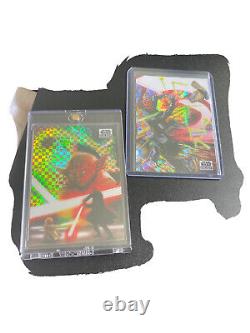 2021 Topps Chrome Star Wars Galaxy 2 Card Lot X-fractor /10 Prism/75