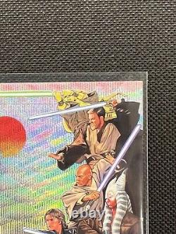 2021 Topps Chrome Star Wars Galaxy Wave Refractor /99 #88 Jedi A La Kurosawa