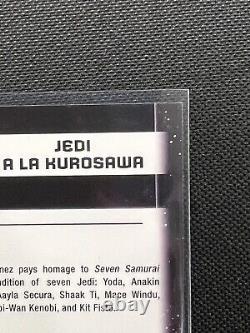 2021 Topps Chrome Star Wars Galaxy Wave Refractor /99 #88 Jedi A La Kurosawa