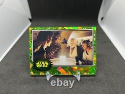 2022 Topps Chrome Sapphire Star Wars Meeting at the Cantina Peridot 73/75 #97