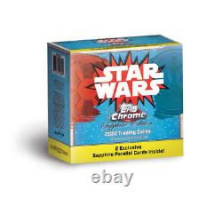 2022 Topps Star Wars Chrome Sapphire Edition Sealed Hobby Box CONFIRMED ORDER