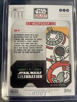 2023 Star Wars Celebration BB-8 (#22) Black Border /10