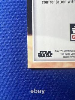 2023 Topps Star Wars Galaxy Chrome Future Of The Jedi 3/5 Luke Skywalker Wow