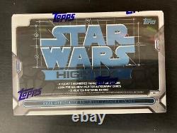 2023 Topps Star Wars High Tek Hobby Box