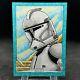 2024 Topps Chrome Star Wars Clone Trooper Silver Foil Sketch Card 1/1 Siong