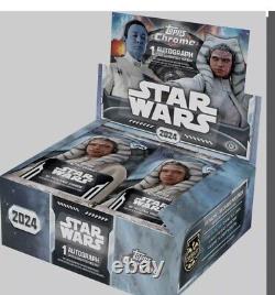 2024 Topps Chrome Star Wars Hobby Box