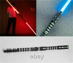 2in1 RGB Star Wars Lightsaber Sword Fx Dueling Force 16 Colors Change Metal Hilt