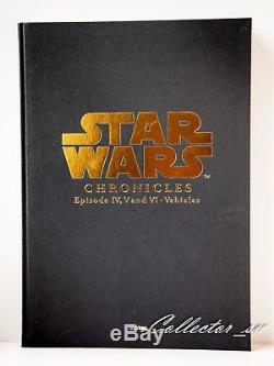 3 7 Days Star Wars Chronicles Episode IV, V AND VI Vehicles Hardcover Book