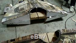 7ft Millennium Falcon Star Wars Collectible Store Display Rare