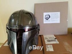 ANOVOS disney Star Wars The Mandalorian Wearable Helmet 11 Scale Prop Replica