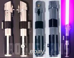 Anakin AOTC Star Wars Custom Aluminum Lightsaber RGB LED Sound + Blade