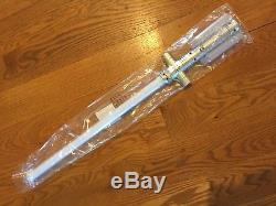 BLUE LIGHTSABER New Like in Star Wars Cross Guard Light Up LED Sword With Sound