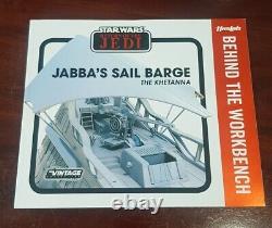BOX ONLY! Hasbro/Haslab Khetanna Jabba's Sail Barge Star Wars Vintage Collection