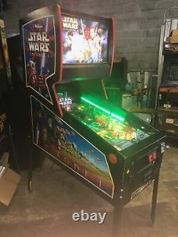 Bally Star Wars Episode 1 Pinball Machine Ready To Go! Super Nice Game