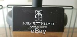 Boba Fett Master Replicas Helmet Signature Edition Star Wars Episode V