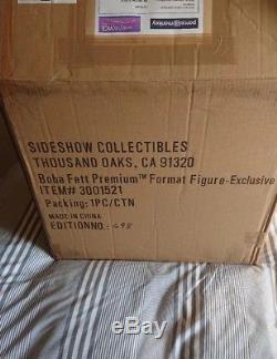 Boba Fett Premium Format Statue (Exclusive) Sideshow MINT Condition