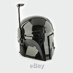 Boba Fett helmet Black Edition (Star Wars, Mandalorian, cosplay, workshop)