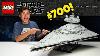 Building A 700 Lego Set Lego Star Wars Ucs Imperial Star Destroyer Time Lapse Build U0026 Review