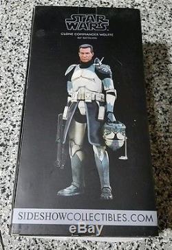 Clone Commander Wolffe STAR WARS SIDESHOW Collectibles 16 Scale EXCLUSIVE