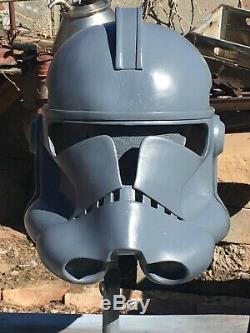 Clone trooper helmet prop casting