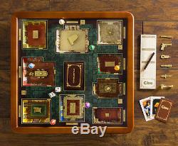Clue Luxury Edition Wood Wooden Collector's Board Game New Premium Collectible