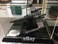 Code 3 Star Wars Luke Skywalker X-Wing Starfighter With Mark Hamill Signature