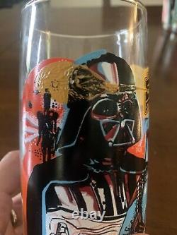 Collector series star wars glass. Darth Vader That Has A Paint Defect