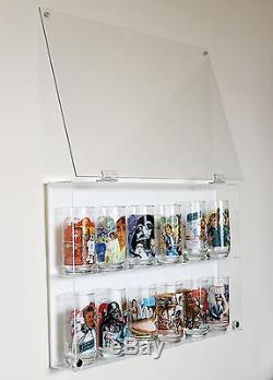 Collectors Showcase Premium Display Case for Star Wars Collectibles S1MS