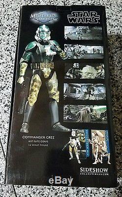 Commander Gree 41st STAR WARS SIDESHOW Collectibles 16 Scale EXCLUSIVE