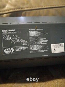 DISCONTINUED Star Wars Galaxy' s Edge MACE WINDU Legacy Lightsaber Hilt Disney