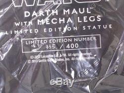 Darth Maul with Mecha Legs The Clone Wars Spider Body Statue LE400 Gentle Giant