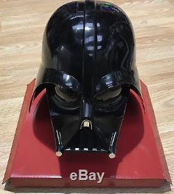 Dave Prowse Signed Helmet Mask Star Wars Darth Vader AFTAL COA