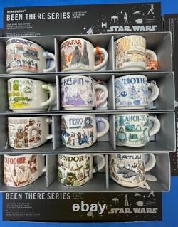 Disney Parks 2023 Star Wars Been There 12x Mug Starbucks Ornament Complete Set