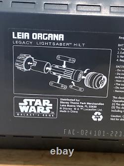 Disney Parks Star Wars Galaxy's Edge Princess Leia Lightsaber Hilt Brand New