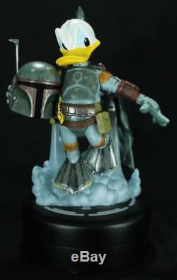 Disney Star Wars Donald Duck as Boba Fett Figure/Statue Limited edt Nt Sideshow